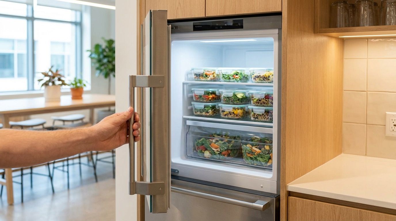Comment fonctionne un frigo connecté en entreprise ? Le guide complet