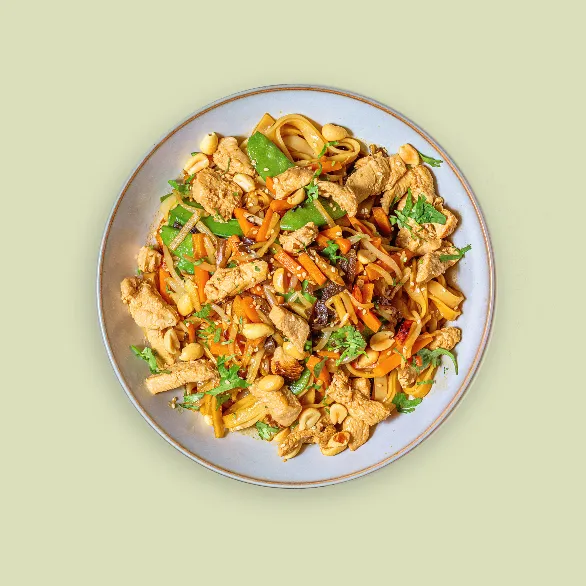 Qibi meal Sweet Soy Caramelised Chicken Noodles