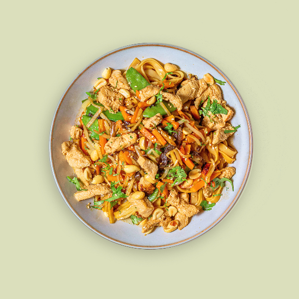 Qibi Meal Sweet Soy Caramelised Chicken Noodles