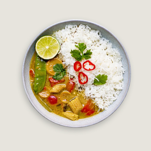 Qibi Meal Thaï Curry Jasmine Rice